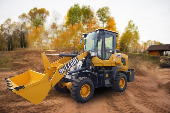 Efficient Wheel Loader Machine 60kw Engine Power EU Stage II Emissions