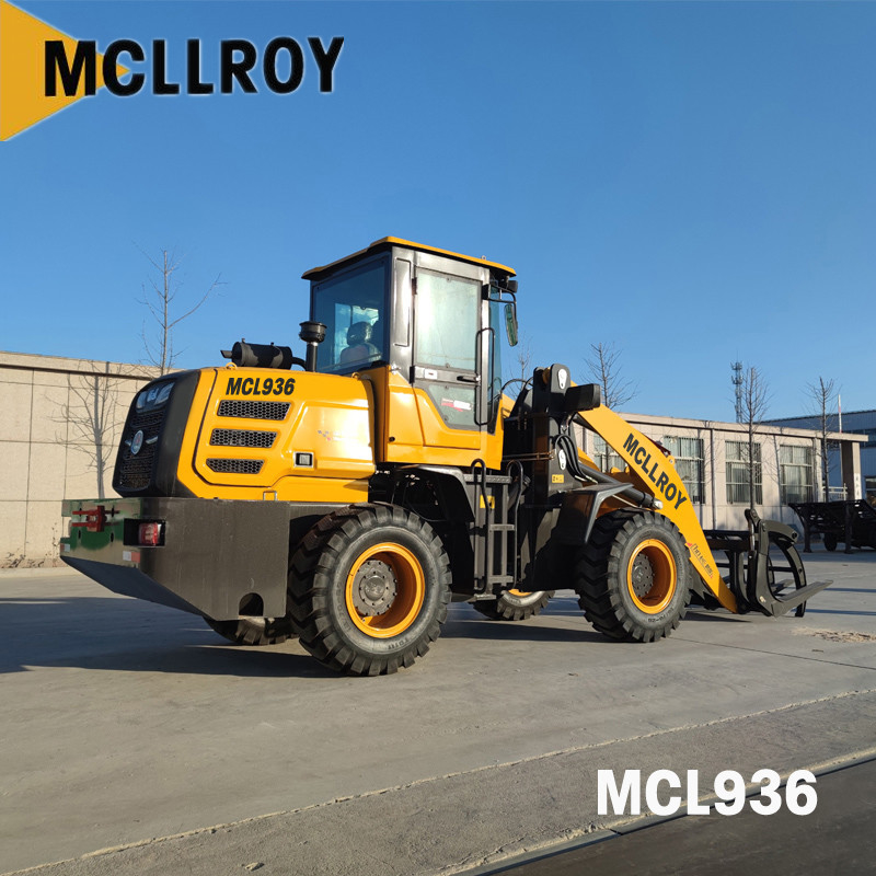 Small Articulating Wheel Loader Machine MCL936 ZL936 For Machinery