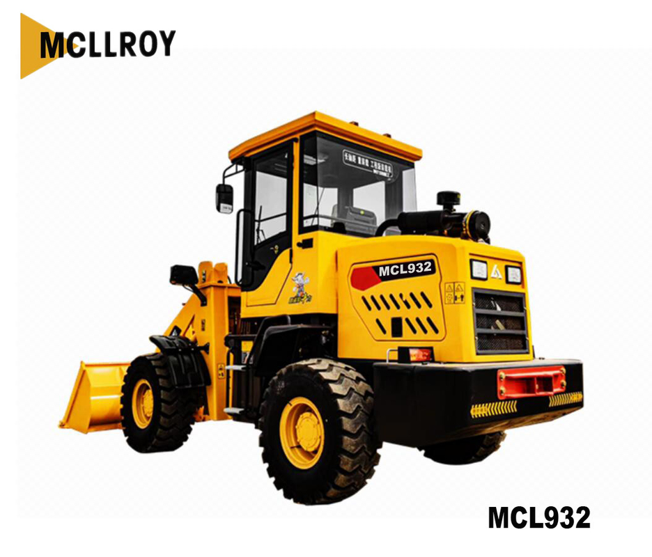 Flexible 2 Ton Wheel Loader Small Articulated 2400rpm For Heavy Work