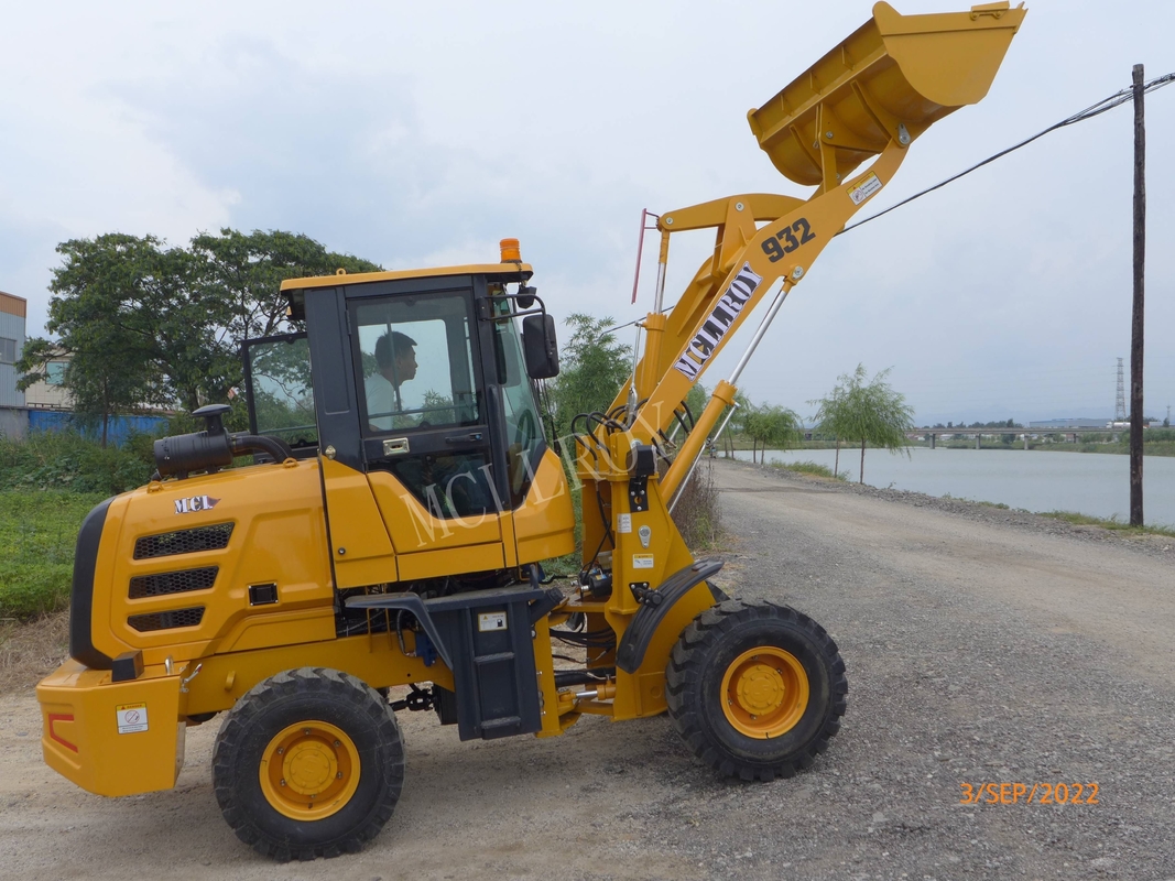 58 KW Engine Power Articulated Front End Wheel Loader,Disc Brake Brake Wheeled Loading Shovels