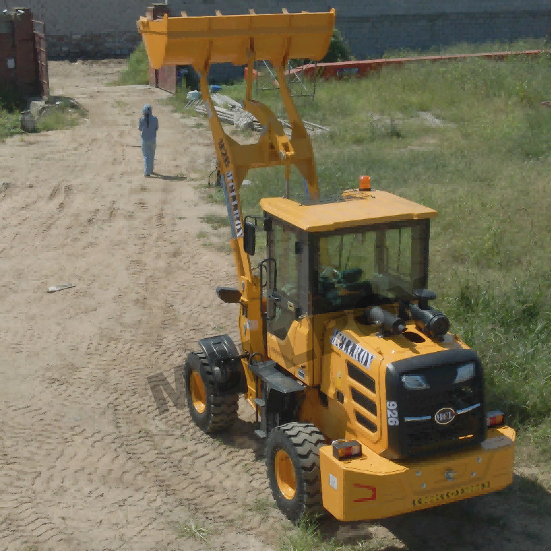 Eu Stage Ii Wheel Loader Machine 0.6-1.0 Cubic Meters Bucket Capacity