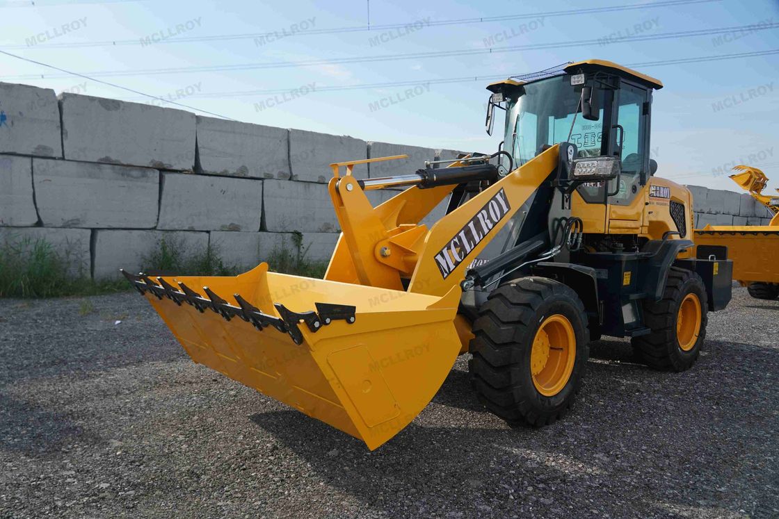 2300 Kg Wheel Loader Compact For Lifting Dirt