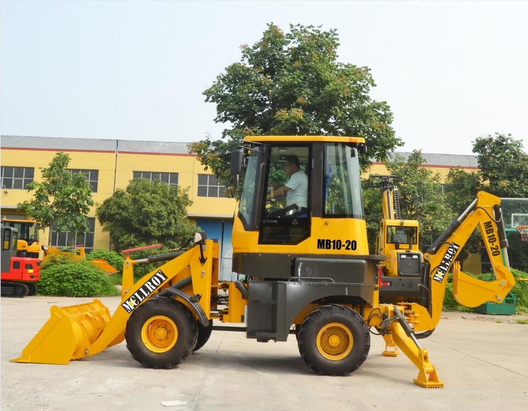 0.7m3 Bucket Articulated Mini Backhoe Loader MCLLROY MB10-20 1000Kg Rate Loading