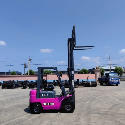 XinChai 485 BPG Diesel Powered Forklift FD15 2 Mast Stage Transmisi manual