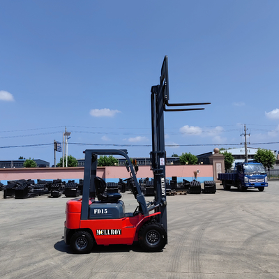Efisiensi pencahayaan truk counterbalance FD15 Konsumsi bahan bakar yang lebih rendah