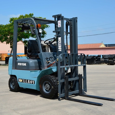 12V / 80Ah Baterai Diesel Powered Forklift FD15 920mm Ukuran Garpu