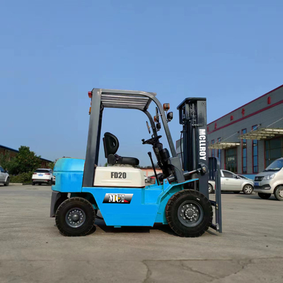 Operasi yang mulus truk forklift diesel Kebersihan tanah 120 mm
