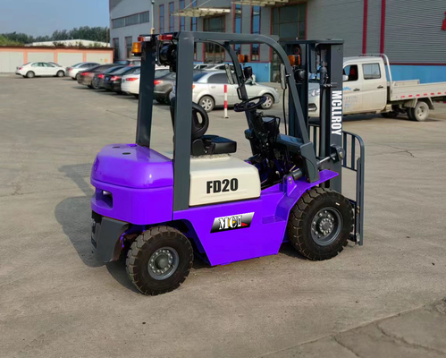 Pengaturan cepat Interal Combustion Forklift Truck Front Overhang 448 mm