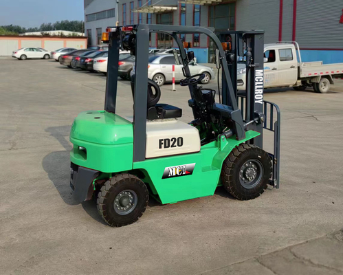 Long Lasting Counterweight Forklift Truck Radius Putar Minimal 2220 mm