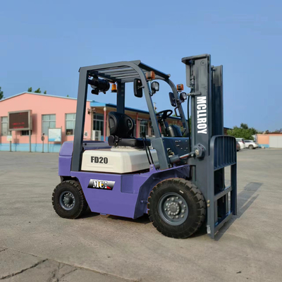 Tempat duduk yang nyaman IC truk forklift lebar keseluruhan1160 mm