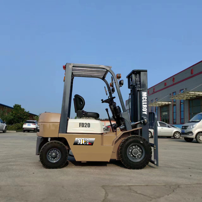 Panjang keseluruhan 3523/2453 mm Kontrol intuitif Truk forklift Radius belokan minimum 2220 mm Forklift kuat