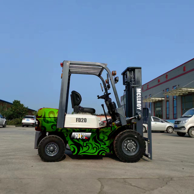 Panjang keseluruhan 3523/2453 mm Tingkat kebisingan rendah Truk forklift Total berat 2660 KG Produksi forklift
