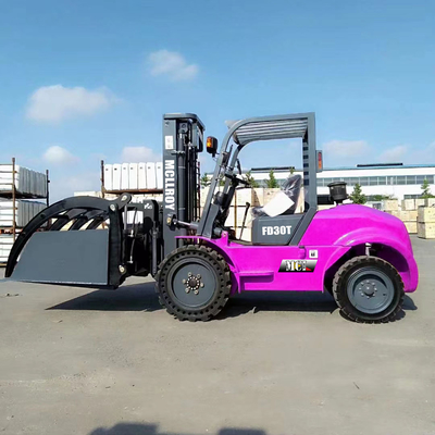 Panjang keseluruhan 4160 /3090 mm Truk forklift medan kasar kecepatan tinggi Total berat 4900 KG Aman