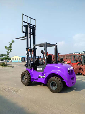 Efisiensi Ditingkatkan Diesel Off-Road Forklift Truck Gradien Maksimum yang Diizinkan 20 °