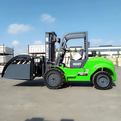 Rate Loading Weight 3000 KG Aman Pengendalian Terrain kasar Forklift Truk Ground Clearance 220 mm Forklift kompak