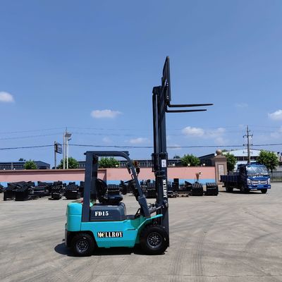 Forklift diesel kompak counterweight FD15 untuk memuat dan mengunggah barang